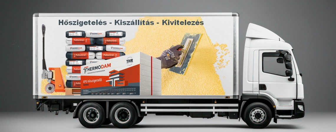 Hőszigetelés, kiszállítás, kivitelezés